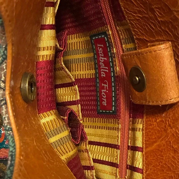 Embroidered Multicolor Handbag - Picture 4 of 4